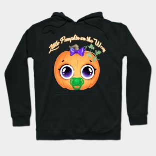 Little Pumpkin on the Way Hoodie